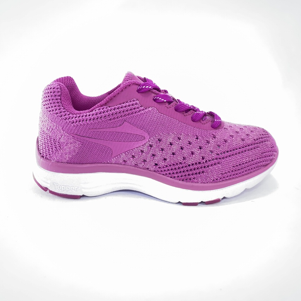 Zapatilla running WOOL KIDS FUCSIA/18
