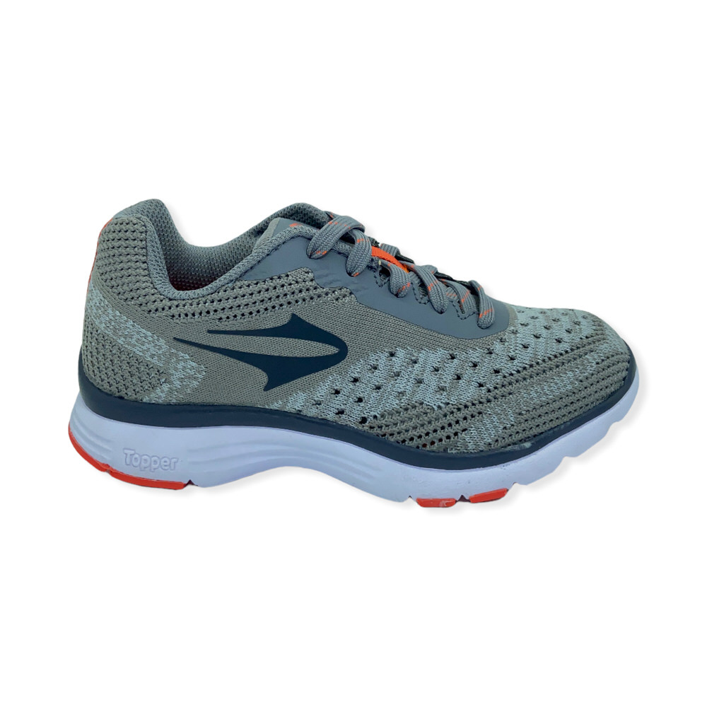 Zapatilla running WOOL KIDS GRIS MICROCHIP/18