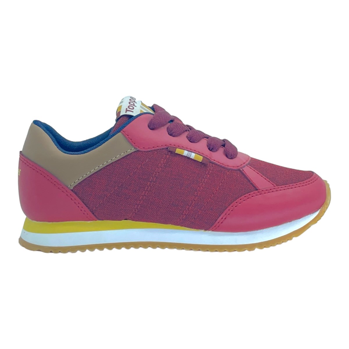 Zapatilla urbano THEO STREET BORDO/BEIGE/19