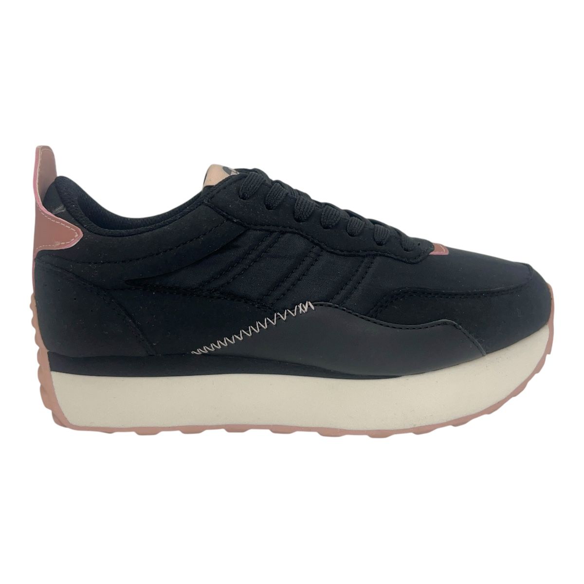 Zapatilla urbano TEMPLE PLATAFORMA ROSA