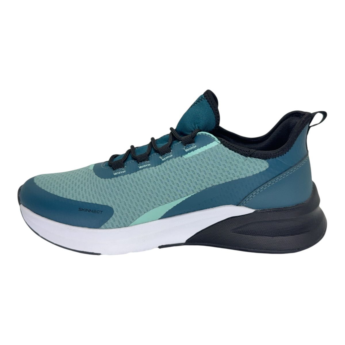 Zapatilla running SQUAT II VERDE OIL PETROLEO