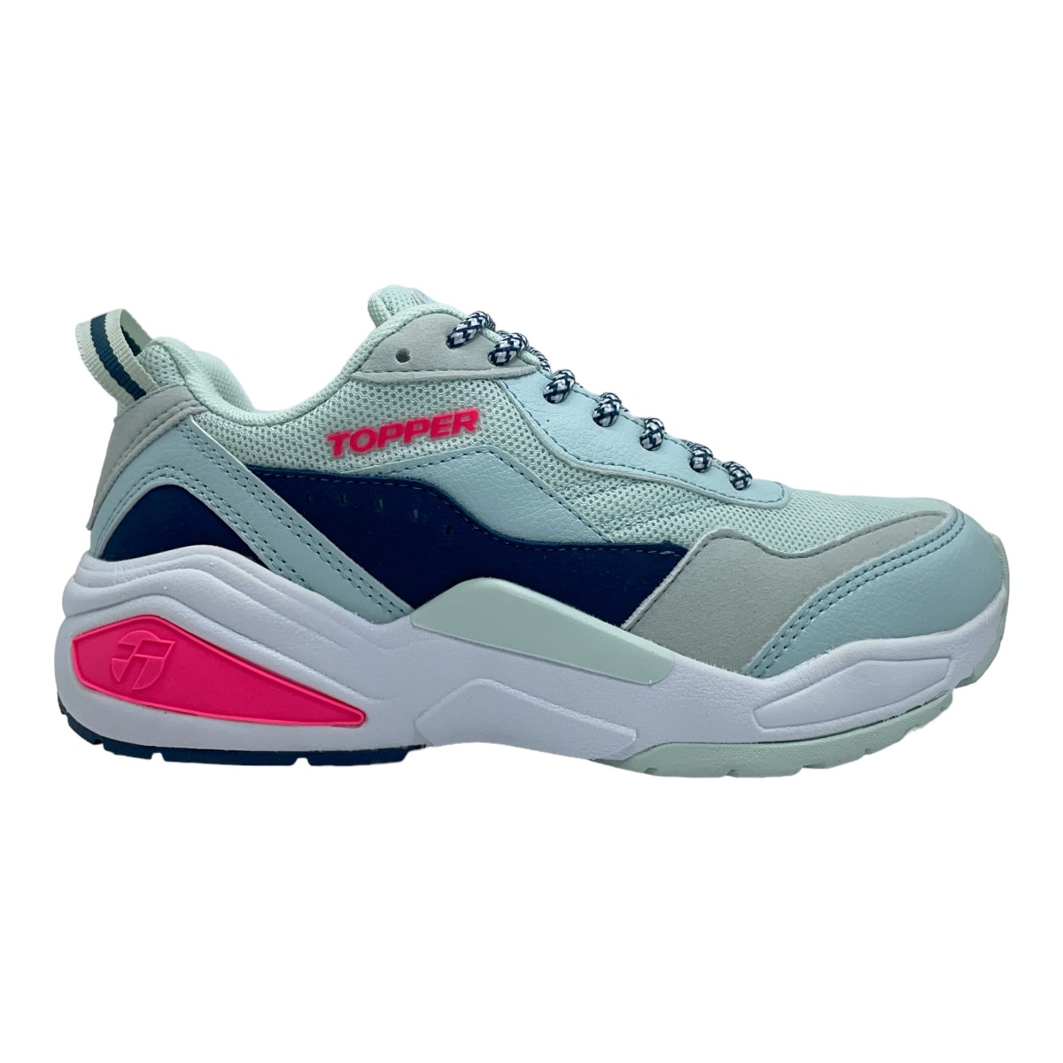 Zapatilla running CIRCUS CELESTE PALE AZUL FUCSIA
