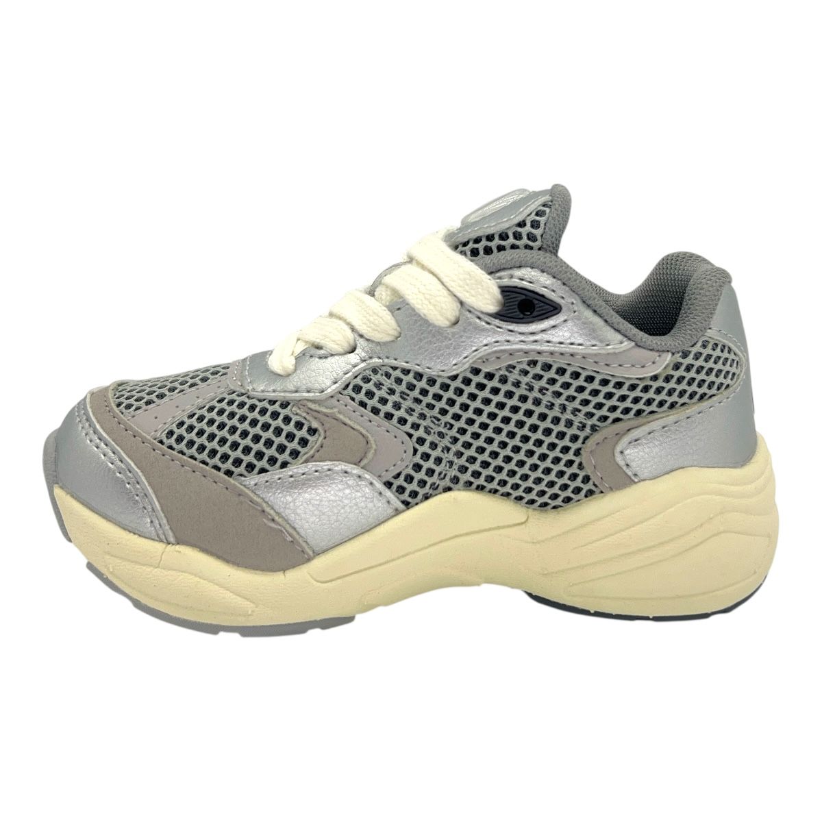 Zapatilla urbano KORS KIDS GRIS MICRO BEIGE BIRCH