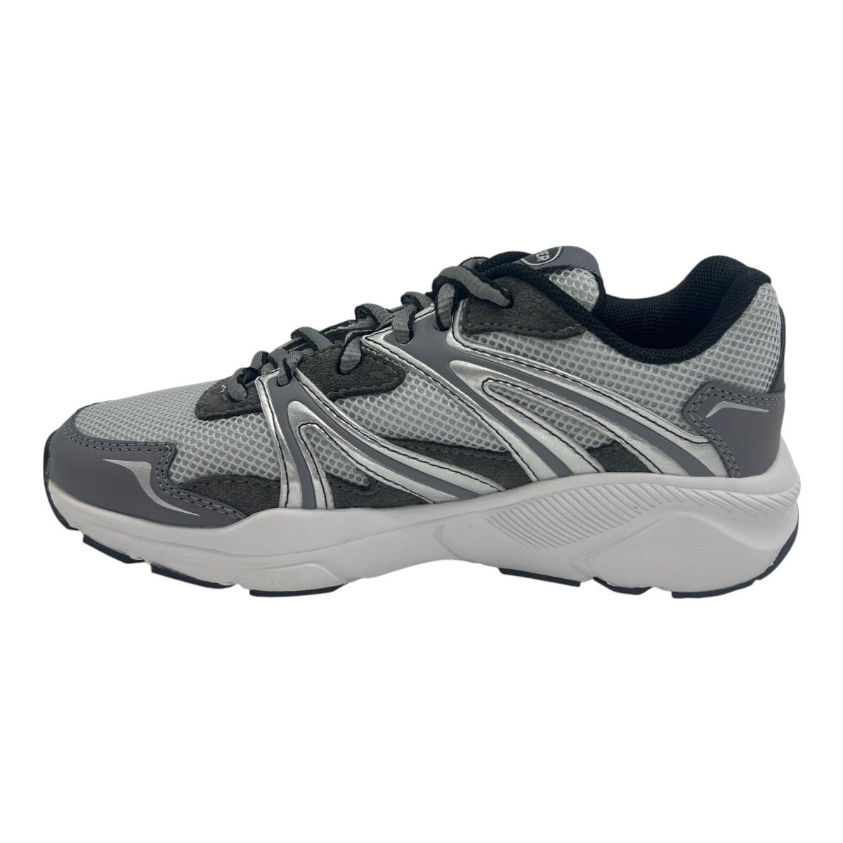 Zapatilla running AKRON 2MIL GRIS MICRO/PLATA