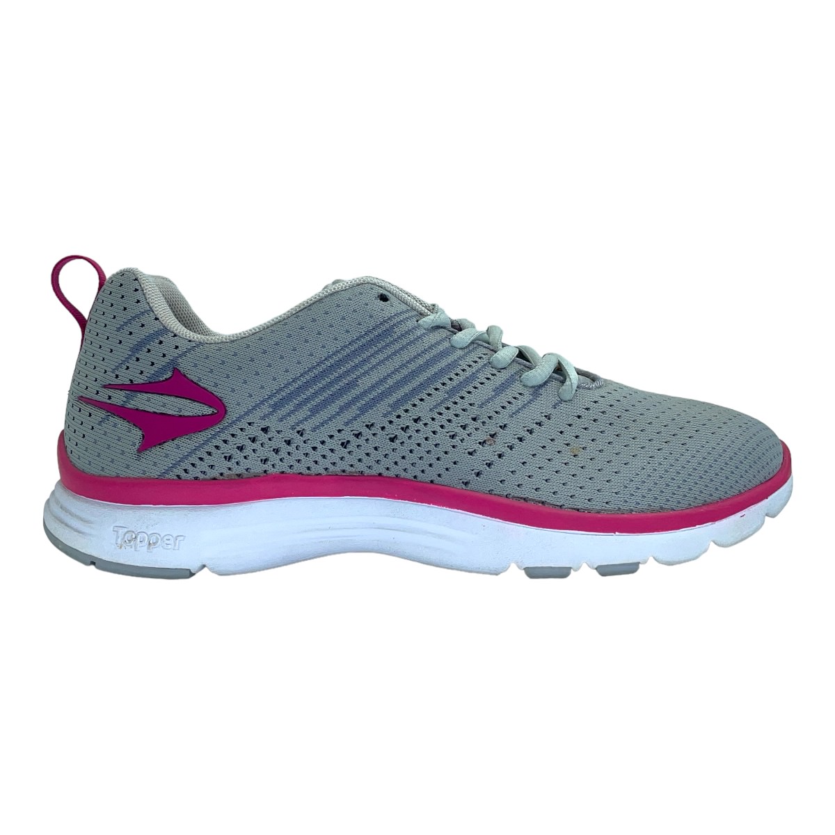 Zapatilla running POINT II W GRIS/19