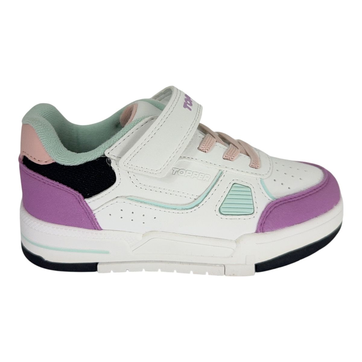Zapatilla urbano QUARTER KIDS BLANCO ROSA NOPSIS
