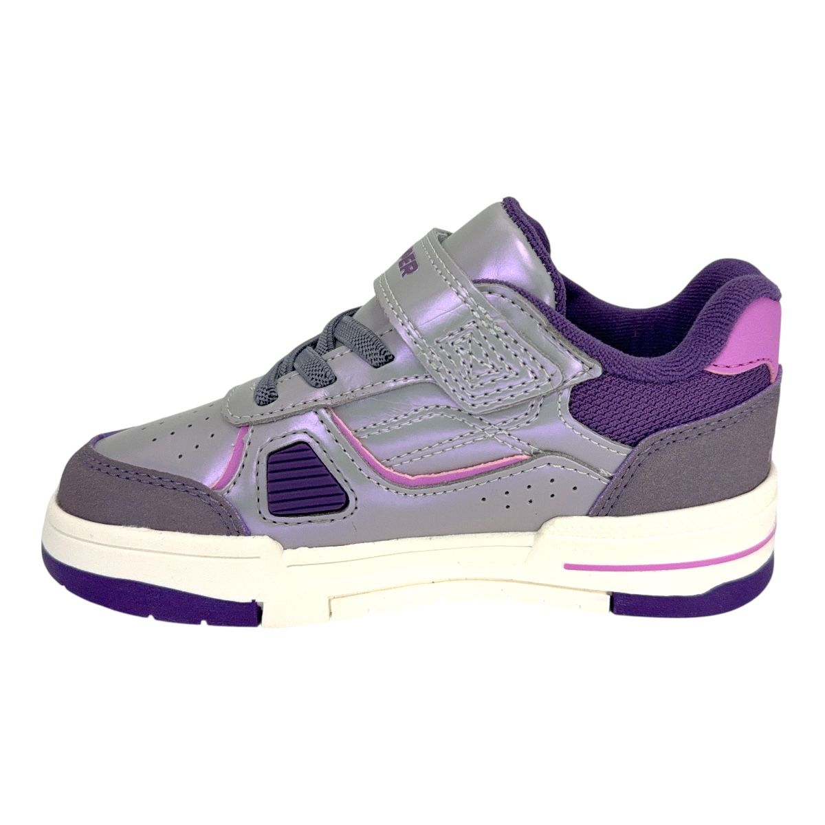 Zapatilla urbano QUARTER KIDS LILA SHINY