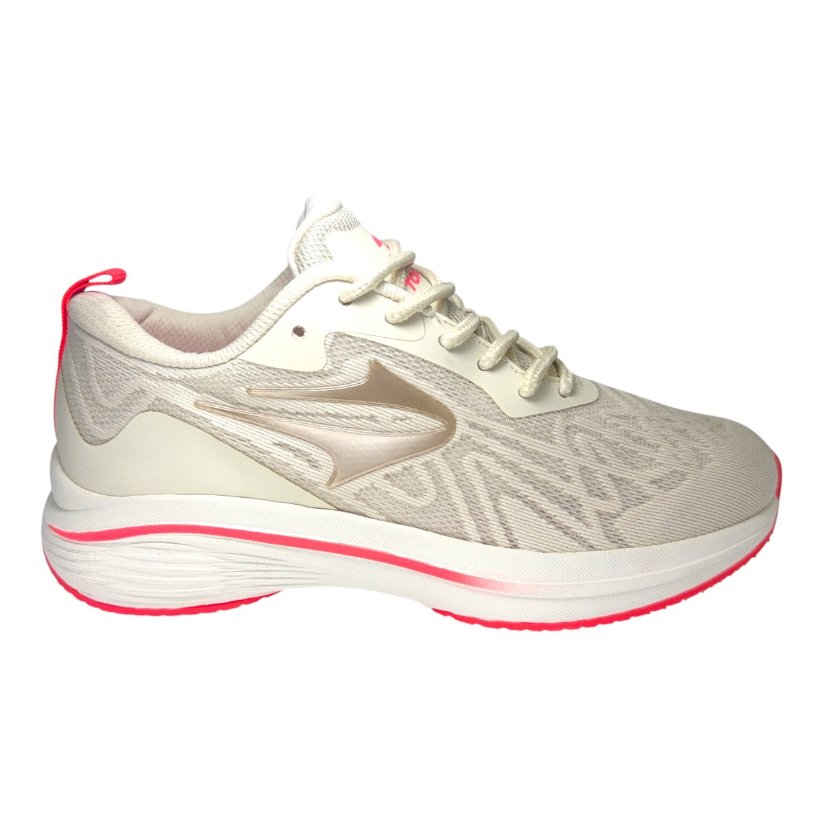 Zapatilla running HERA BEIGE BIRCH/CORAL FIERY