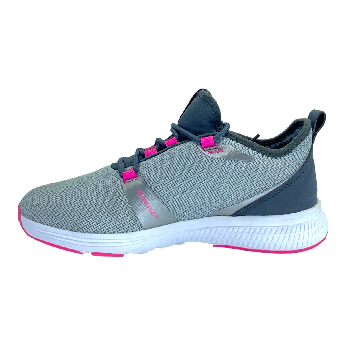 Zapatilla running SQUAT GRIS ROSA