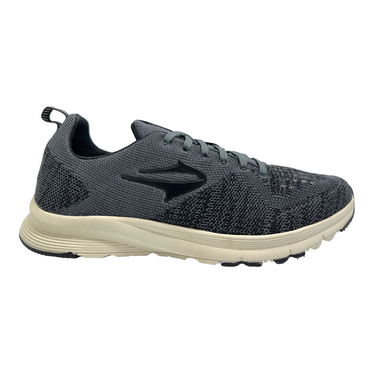 Zapatilla running POINT IV GRIS POPPY /CRUDO WOLF