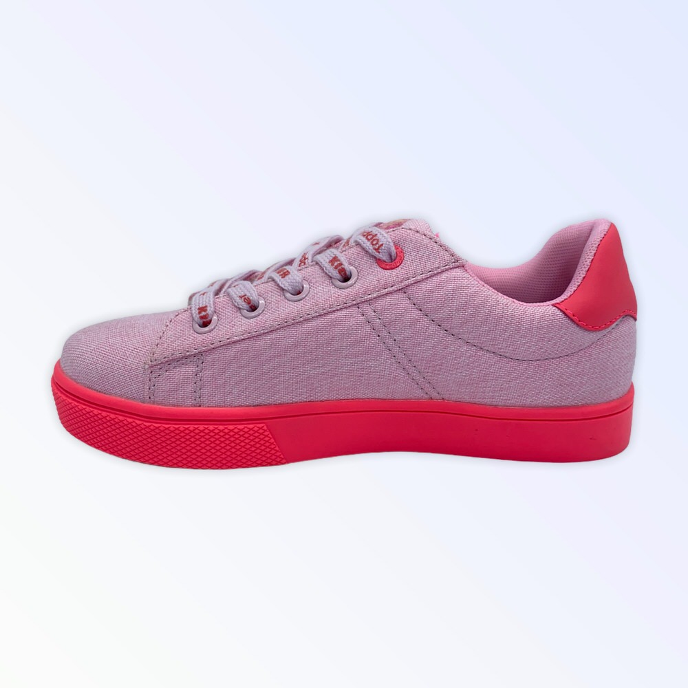 Zapatilla urbano CAPITAN CANVAS KIDS ROSA FUCSIA