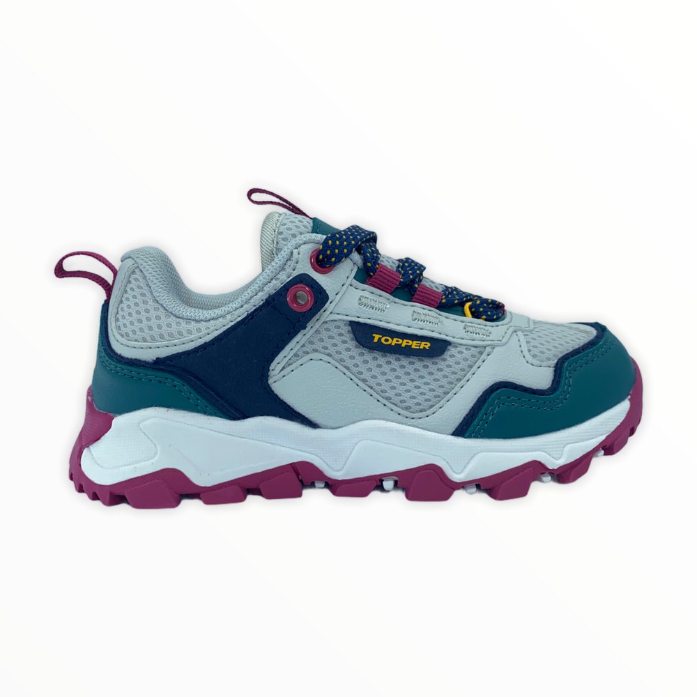 Zapatilla trekking EVER KIDS GRIS