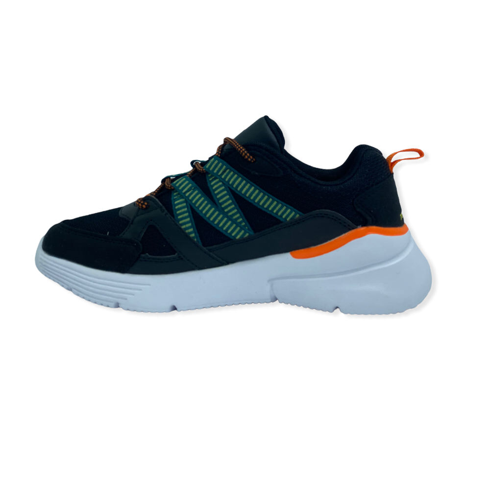 Zapatilla urbano CHALPA  VERDE SLATE NARANJA