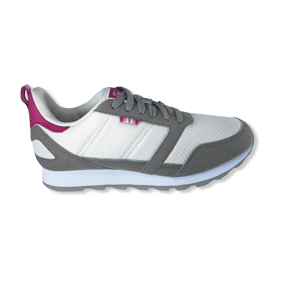 Zapatilla urbano T700 GRIS/MAGENTA