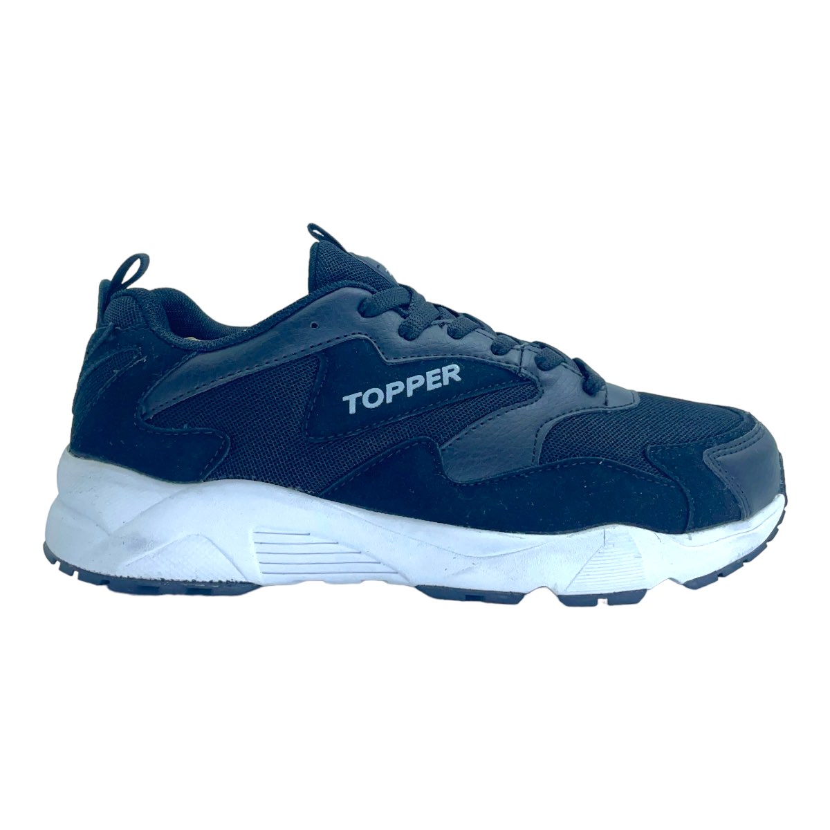 Zapatilla urbano TERRANO 2 NEGRO BLANCO
