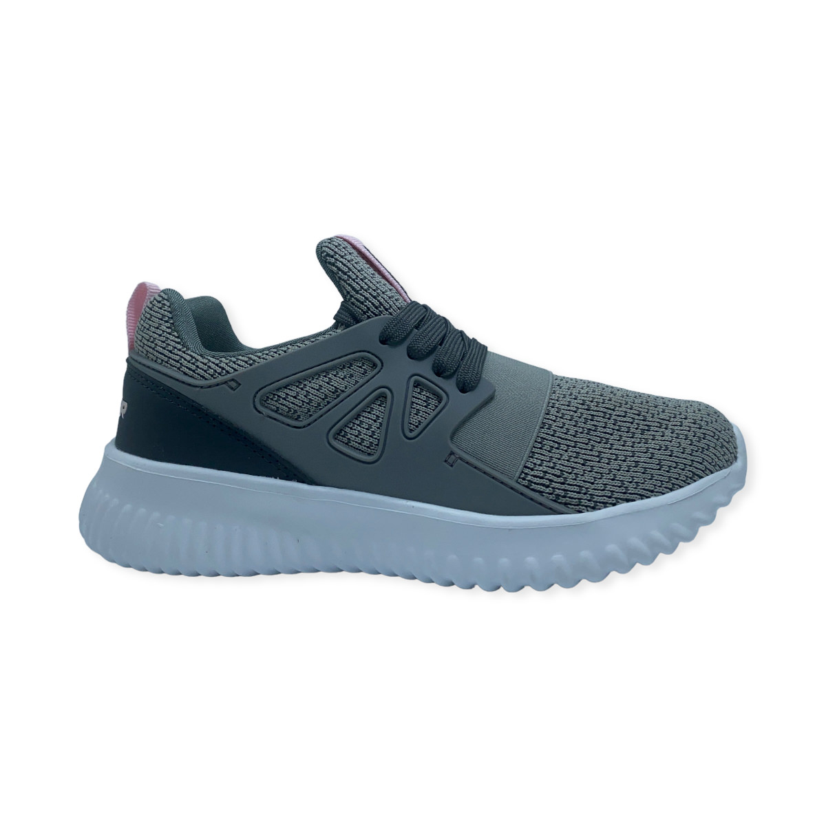 Zapatilla urbano MAMBA GRIS PROST-ROSA BLOSSOM