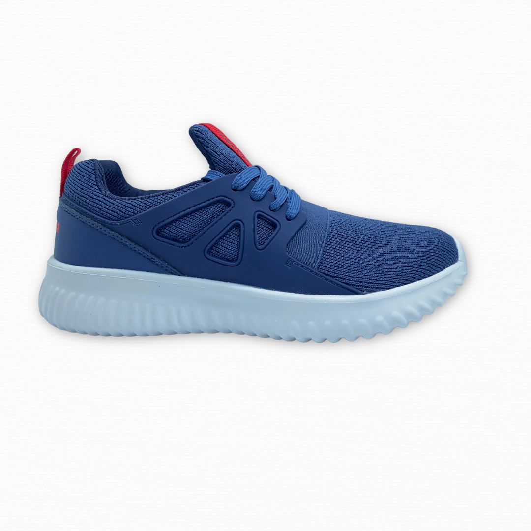 Zapatilla urbano MAMBA AZUL CROWN/ROJO SWEET
