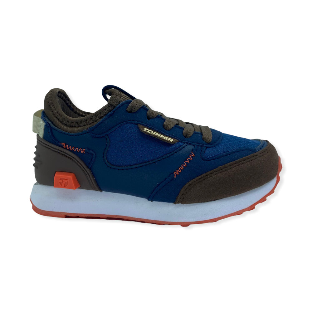 Zapatilla urbano OLDI KIDS AZUL MAJO MARRON PINE NARA