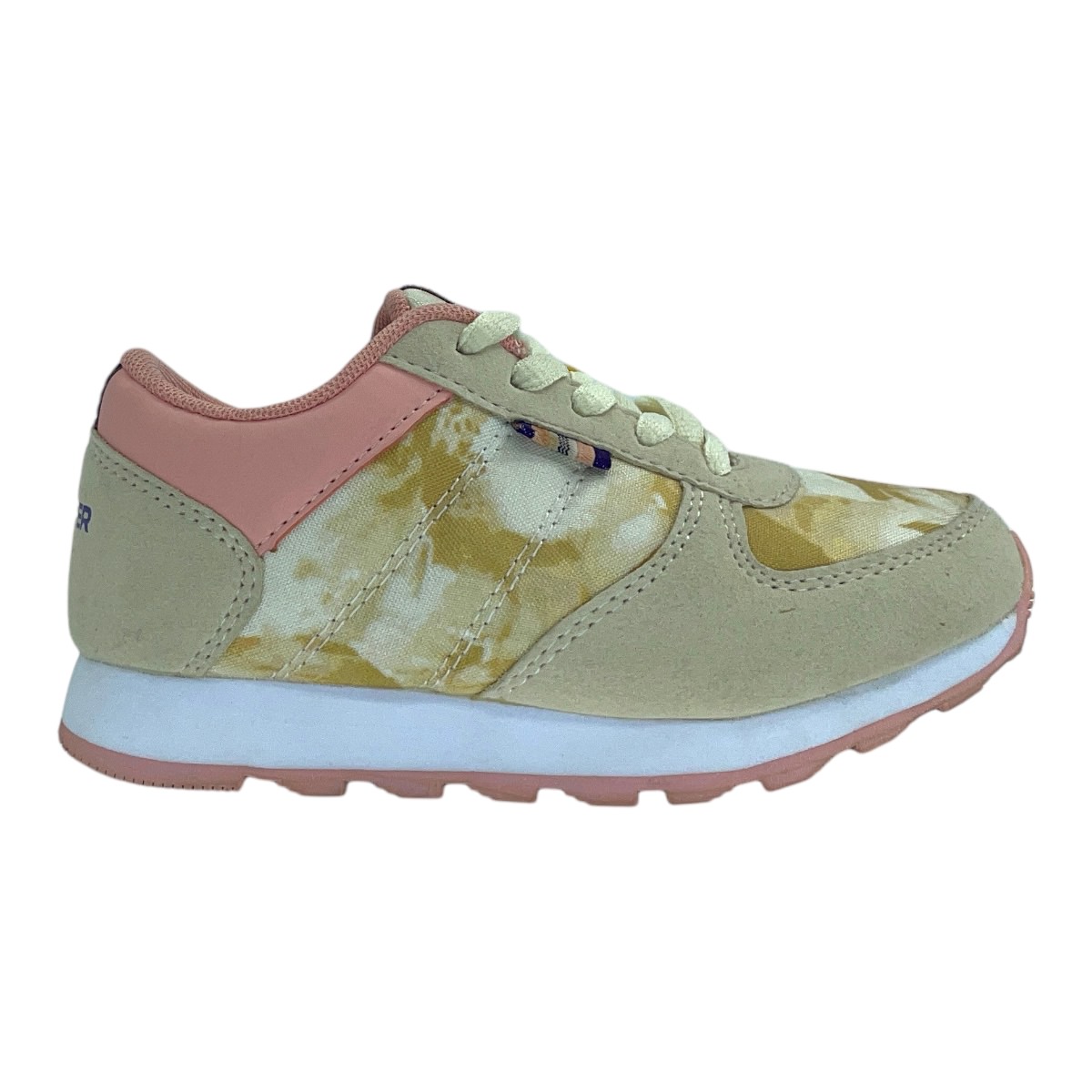 Zapatilla urbano T-350 CALI KIDS BEIGE/ROSA/19