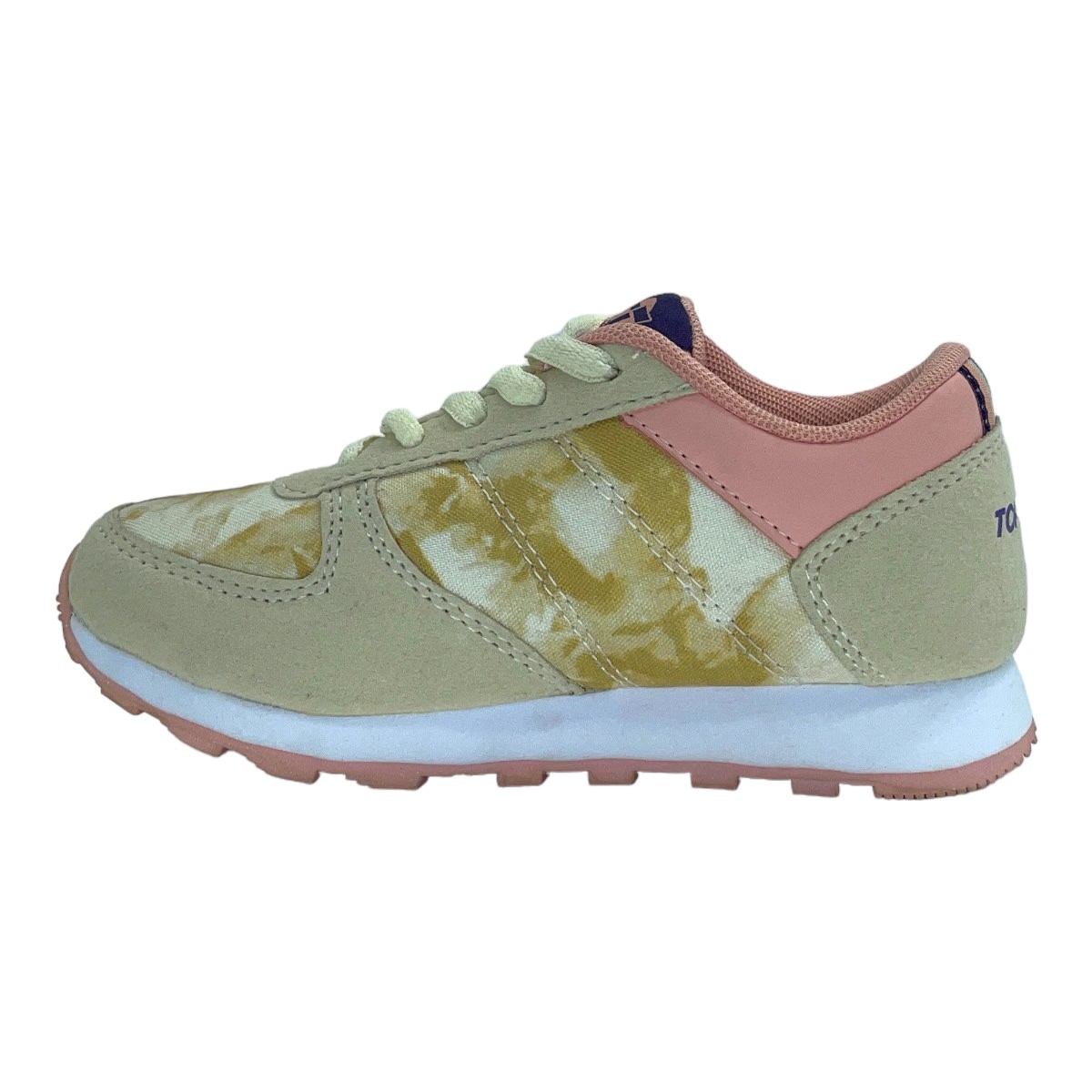 Zapatilla urbano T-350 CALI KIDS BEIGE/ROSA/19
