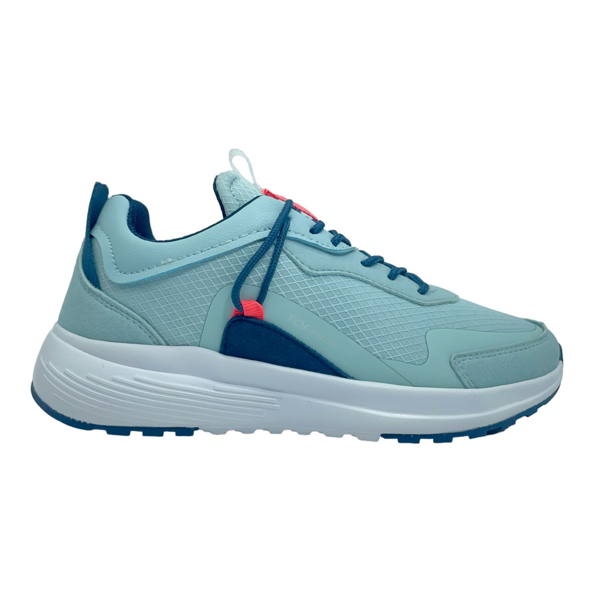 Zapatilla running HANOI CELESTE PALE/AZUL /FUCSIA