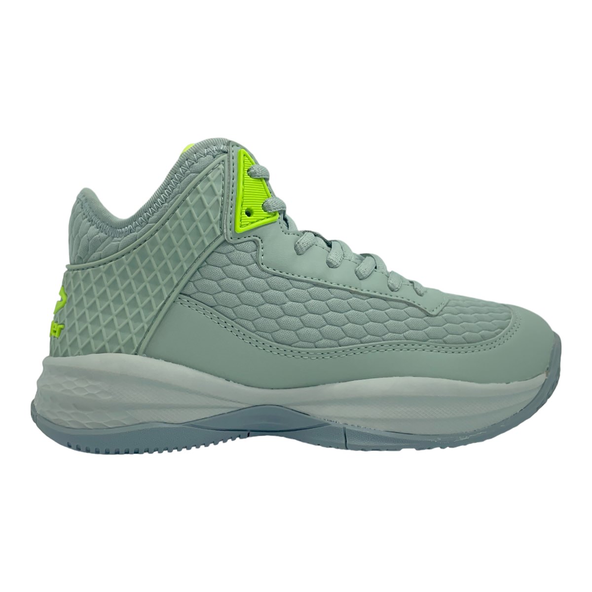 Zapatilla basquet BLOCK GRIS SAGE/LIMA