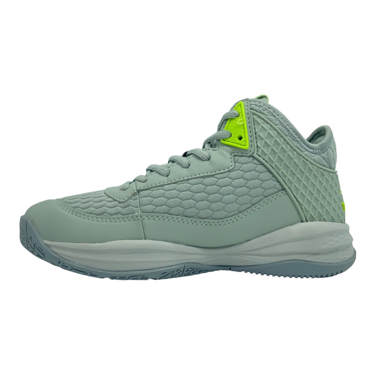 Zapatilla basquet BLOCK GRIS SAGE/LIMA