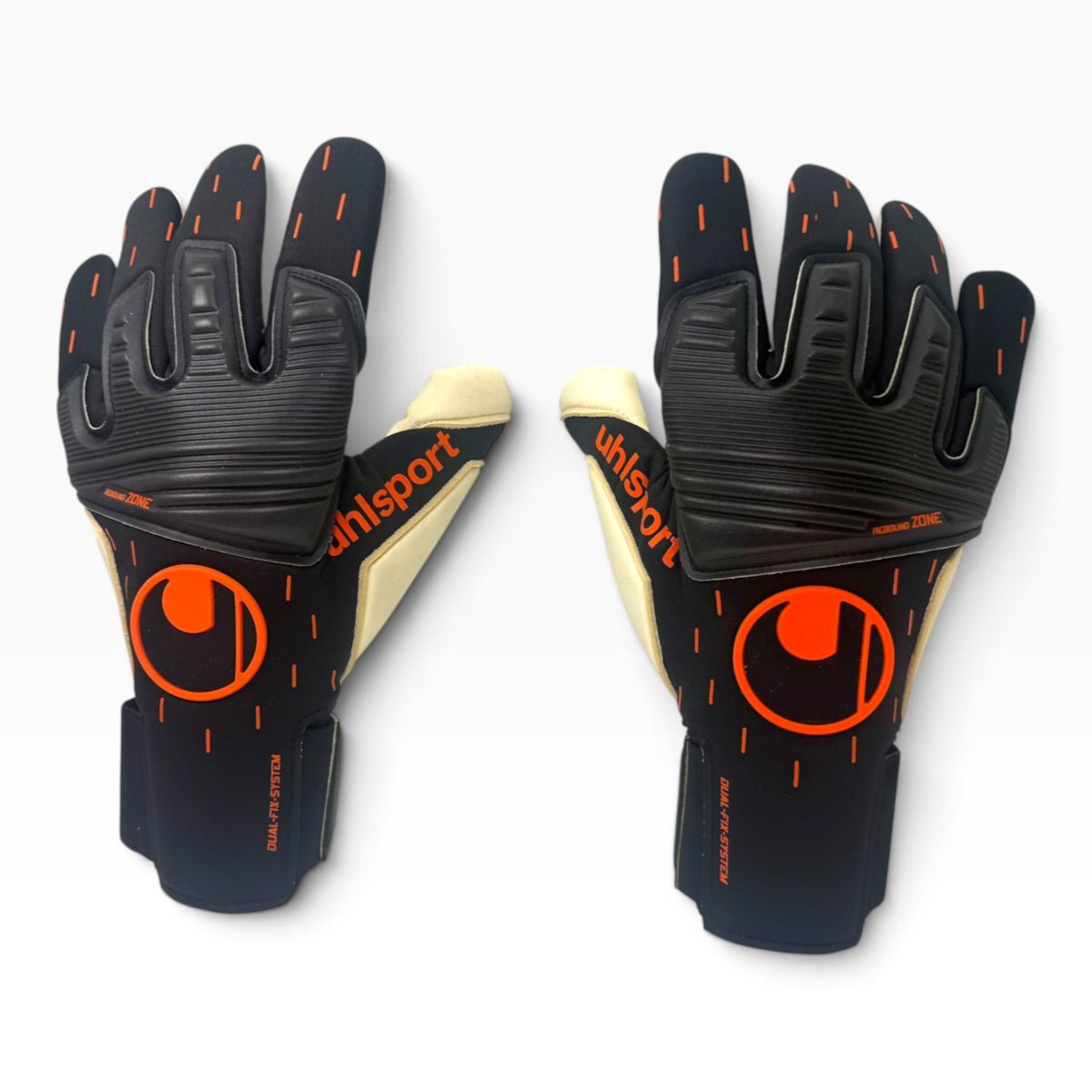 GUANTE ARQUERO CONTACT ABSOLUT GRIP REFLEX NARANJA