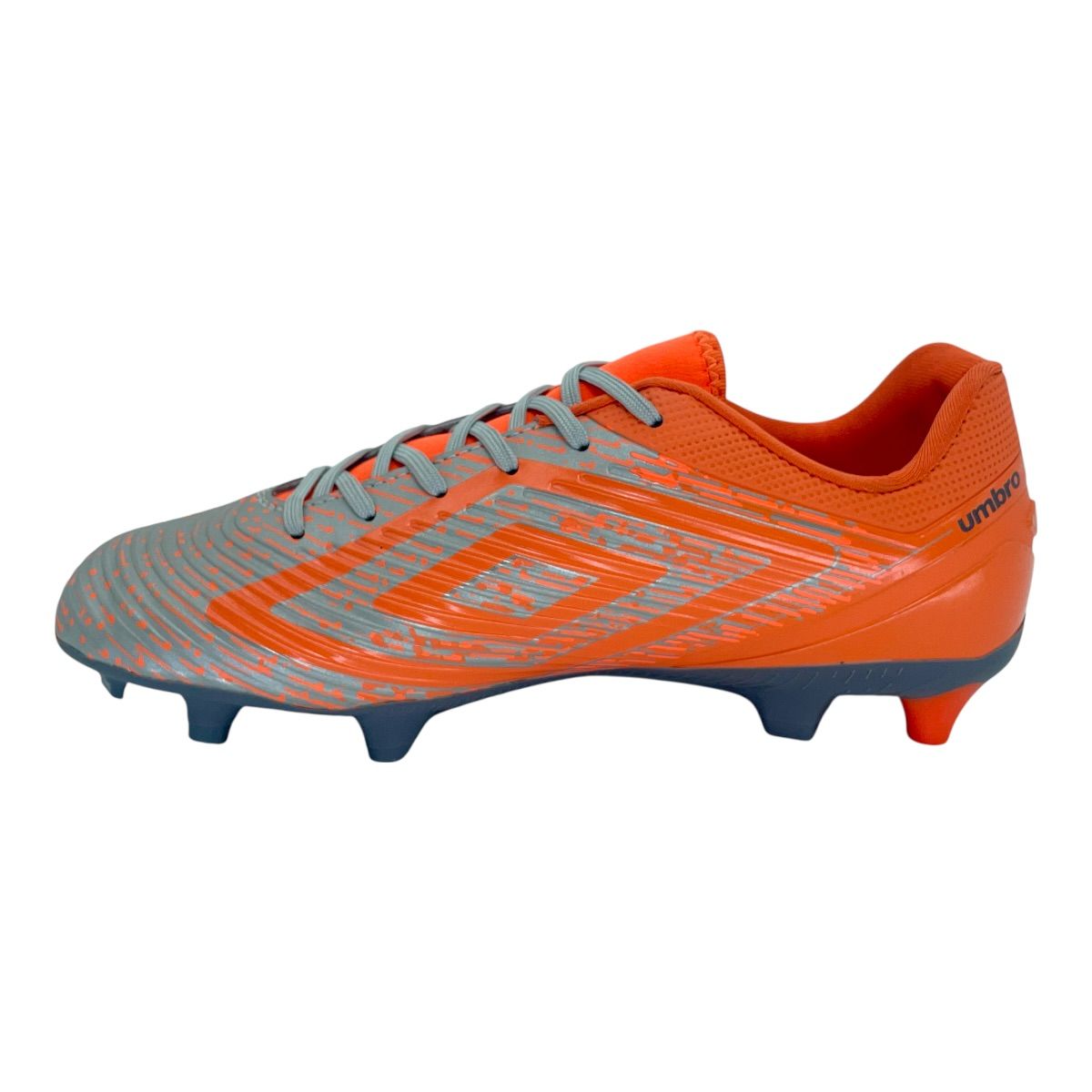 Zapatilla futbol11 GRAVITY GRIS NARANJA