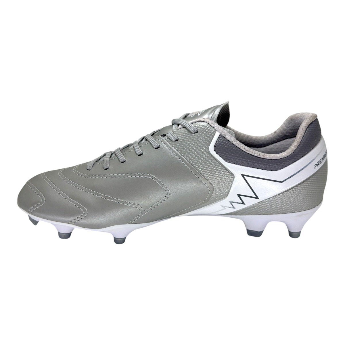 Zapatilla futbol11 ADAMANT MASTER CLASS PREMIER PLATA BL