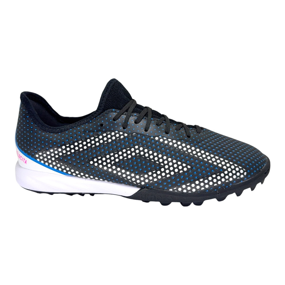 Zapatilla futbolf5 VELOCITA IX CLUB NEGRO.CLO
