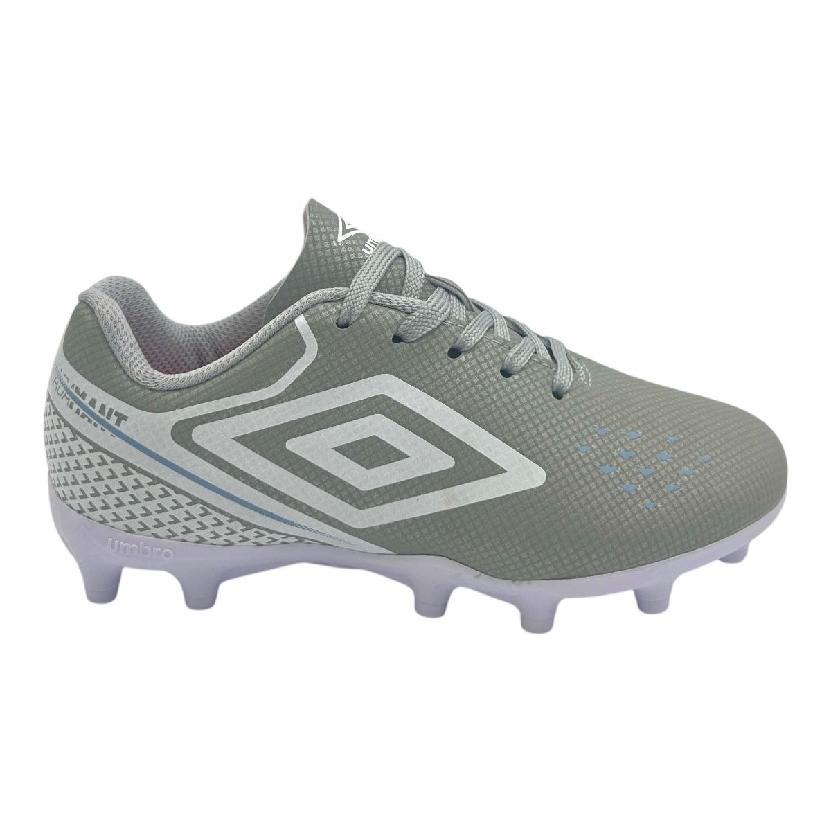 Zapatilla futbol 11 ADAMANT TOP SPEED JR PLATA BLANCOC