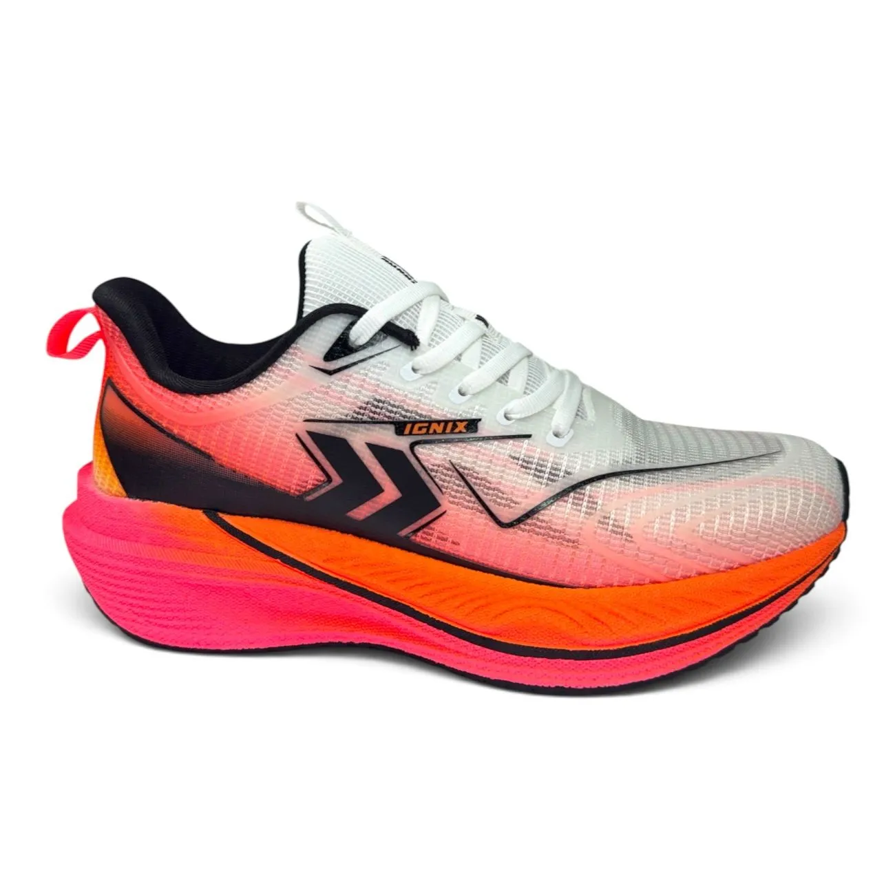 Zapatilla running IGNIX BLANCO NARANJA