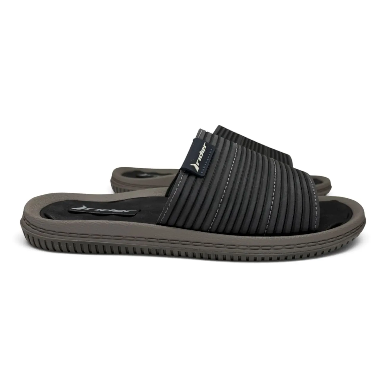 Calzado verano CHINELA DUNAS SLIDE GRIS GRIS AZUL